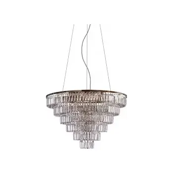 Křišťálový lustr Salerno Xl zlatá