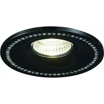 Podledové svítidlo Simon round černé