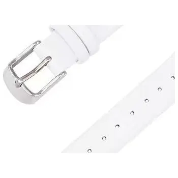 Řemínek na hodinky Kožený řemínek Ricardo Vicenza, bílý - 16 mm