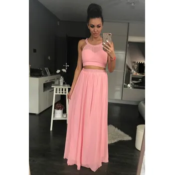 Dámské šaty Dámské plesové dlouhé šaty PINK BOOM růžové - Růžová L - PINK BOOM, růžova L i10_i333_31131-13522_1:9_2:90_