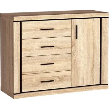 Komoda Komoda DALLAS D-3 dub sonoma