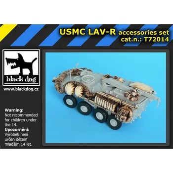 Plastikový model Blackdog 1/72 USMC LAV -R accessories set (TRUMP)