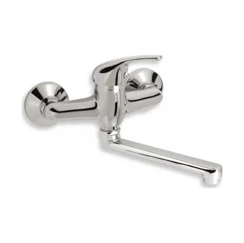 Vodovodní baterie Novaservis Baterie Titania Iris umyvadlová dřezová 150 mm chrom 92076.0