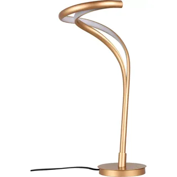 Lampička Designová stmívatelná stolní lampa Twist zlatá