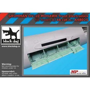 Plastikový model Blackdog 1/48 Grumman OV-10 Mohawk front electronics (RDN)