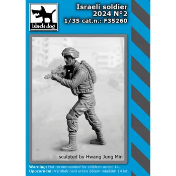 Plastikový model Blackdog 1/35 Israeli soldier 2024 N°2