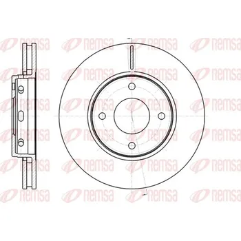 Brzdový kotouč Brzdový kotouč REMSA 61097.10