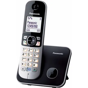 Stolní telefon Stolní telefon Panasonic KX-TG6811PDB černo-stříbrný
