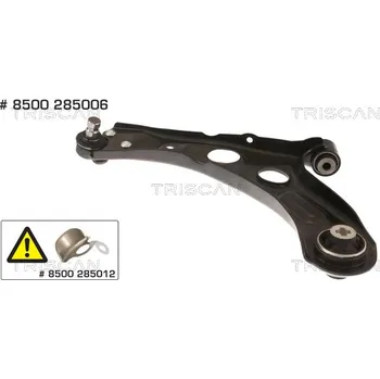 Zavěšení kol Řídicí páka, zavěšení kol Triscan A/S 8500 285006