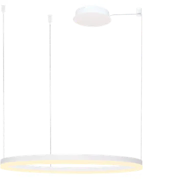 Moderní lustr Halo 100 bílá