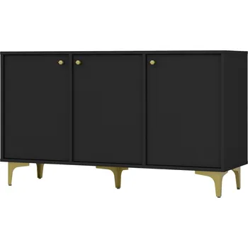 Šatní skříň Komoda Tomila 813/1, černý grafit