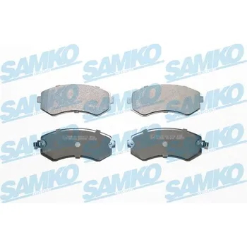 Brzdová destička Sada brzdových destiček, kotoučová brzda SAMKO 5SP856