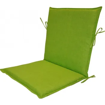 Podsedák Axin Trading s.r.o. Polstr na zahradní křeslo UNI s nízkým opěradlem - látka světle zelený melír
