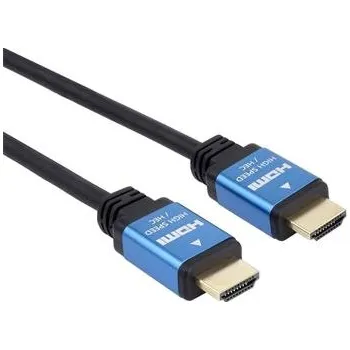 Video kabel PremiumCord 4K HDMI 2.0b High Speed + Ethernet kabel, zlacené HQ konektory, 3m