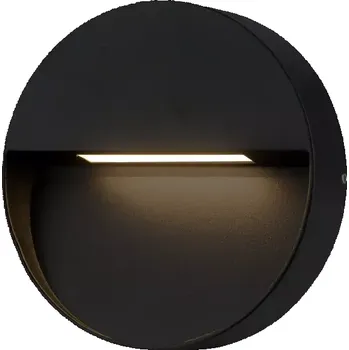 Nástěnné svítidlo LED vnější nástěnné osvětlení Casoria R černé