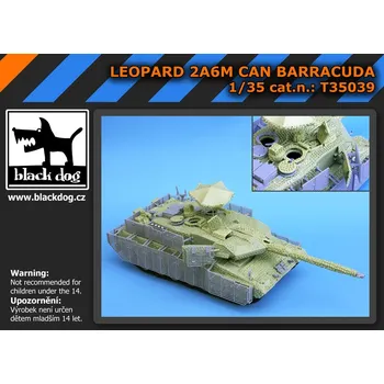 Plastikový model Blackdog 1/35 Leopard 2A6M Can Barracuda (for TRUMP)
