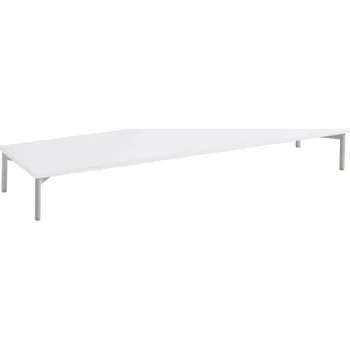 Otoman Muuto Podium pro systém Stacked 131x35, white/grey