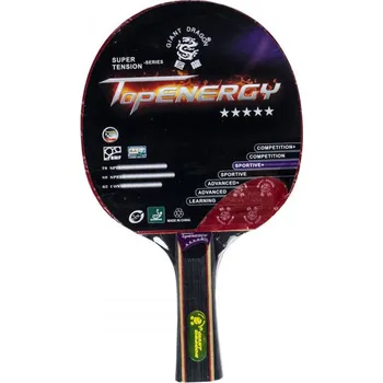 Stolní tenis Pálka na stolní tenis Giant Dragon TOP ENERGY UNI Černá, Mix