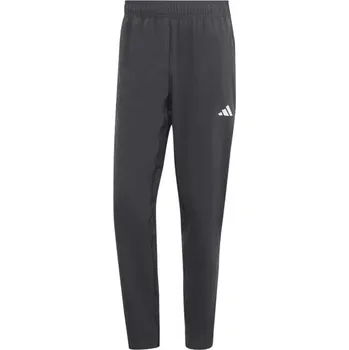 Pánské kalhoty Pánské fitness kalhoty adidas TRAIN ESSENTIALS TRAINING PANTS L Černá, Bílá