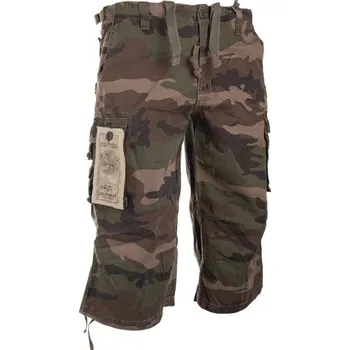 Pánské kraťasy MIL-TEC Kraťasy AIR COMBAT předeprané WOODLAND US WOODLAND XS