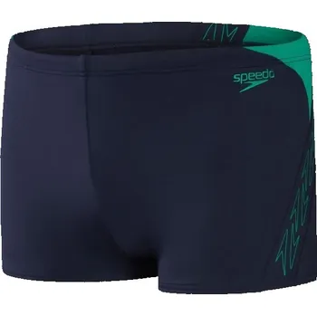 Pánské plavky Pánské plavky Speedo HYPER BOOM SPLICE 32 Tmavě modrá, Zelená