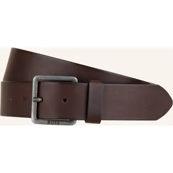 Opasek Boss Pánský Kožený Pásek Jeeko, tmavě hnědá, 90