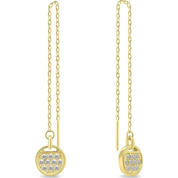 Náušnice Brilio Silver Stylové dlouhé řetízkové náušnice EA698Y + 2 měsíce na vrácení zboží