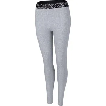 Dámské legíny Dámské legíny Calvin Klein TIGHT FULL LENGTH XS Šedá, Černá