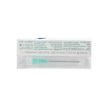 Injekční jehla Injekční jehla 21G sterilní, zelená B949170