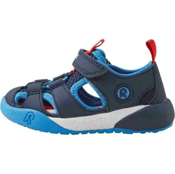 Dívčí sandály Dětské sandály REIMA LOMALLA 20 Tmavě modrá, Modrá, Bílá, Červená