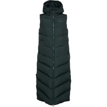 Dámská dlouhá vesta Hi-Tec LADY GULIETTA XS Tmavě zelená