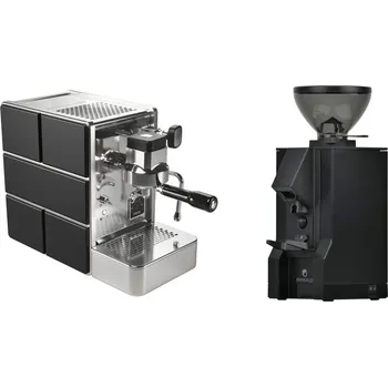 Kávovar Stone Espresso Mine Black + Eureka Mignon Manuale, BL black