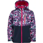 Dětská softshellová bunda Lewro YASU 152/158 Mix, Tmavě modrá