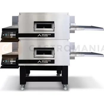 Pec na pizzu Elektrická pásová pec TT96 2 komory s podstavcem | MORETTI FORNI, MFMTT96E2