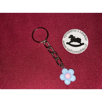 HandMade by VeJa Přívěšek na klíče - květina