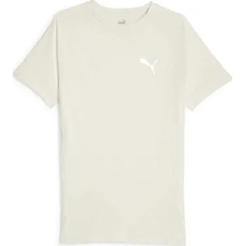 Pánské tričko Puma EVOSTRIPE TEE XL Béžová, Bílá