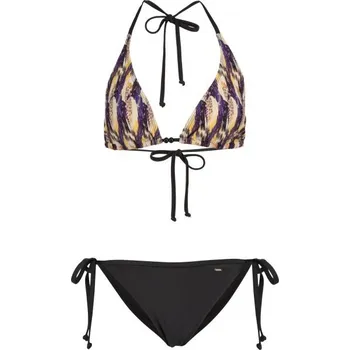 Dámské plavky Dámské dvoudílné plavky AQUOS MAJULA XL Tmavě modrá, Béžová, Fialová