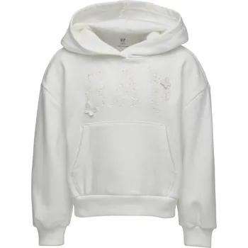 Dívčí mikina Dívčí mikina GAP GRAPHIC LOGO XL Bílá