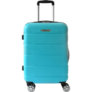Skořepinový kufr s pojezdem Willard RAIL II 35 UNI Světle modrá, Černá