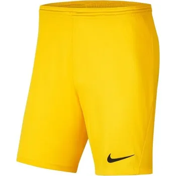 Chlapecké kraťasy Chlapecké fotbalové kraťasy Nike DRI-FIT PARK III XL Žlutá