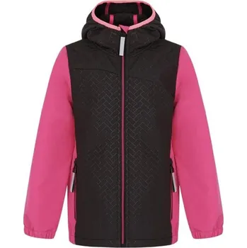 Dívčí oblečení Dětská bunda LOAP URANIX 146/152 Růžová, Černá