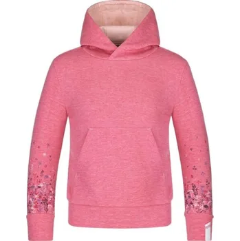 Dívčí oblečení Dívčí mikina LOAP ECLYPSE 146/152 Růžová, Mix