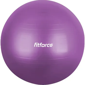 Gymnastický míč Gymnastický míč / Gymball Fitforce GYM ANTI BURST 75 75 Fialová, Bílá