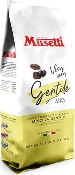 Káva Caffé Musetti Gentile 100% arabika zrnková