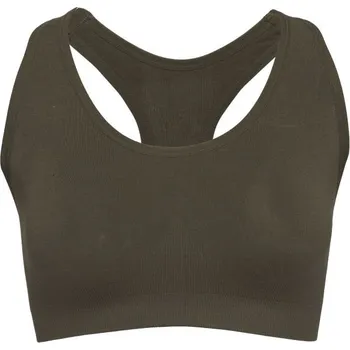 Podprsenka Dámská sportovní podprsenka BOODY RACERBACK SPORTS BRA M Tmavě zelená