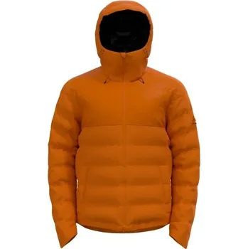 Pánská péřová bunda Odlo SEVERIN N-THERMIC S Hnědá