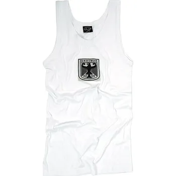 Pánské oblečení MIL-TEC Tílko BW s orlicí BÍLÉ M BÍLÁ - WHITE