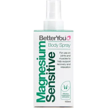 Magnesiový tělový sprej pro citlivou pokožku, 100 ml