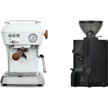 Kávovar Ascaso Dream PID, Cloud White + Eureka Mignon Manuale, BL black
