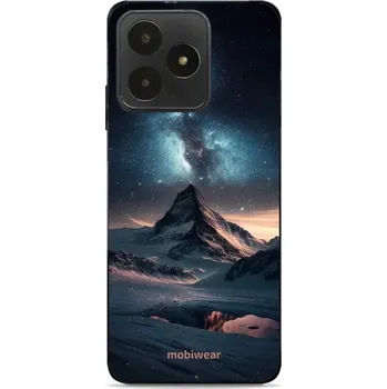 Pouzdro na mobilní telefon Lesklý kryt Mobiwear Glossy - Realme Note 50 - G006G Hora s hvězdnou oblohou (Prémiové lesklé pouzdro, obal, kryt Mobiwear Glossy na mobil Realme Note 50 - G006G Hora s hvězdnou oblohou, materiál Plast + TPU silikon - krytí po všech stranách, neošoupateln